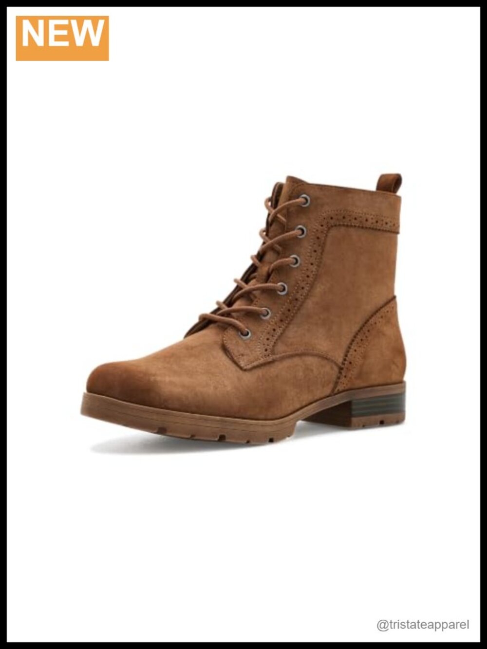 Faux Suede Lace Up Ankle Combat Boots